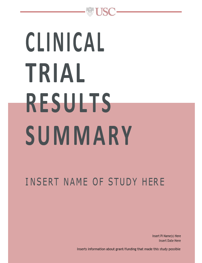 Clinical Trial Results Summary