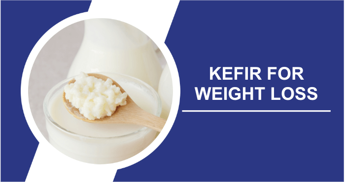 Kefir for weight loss title image