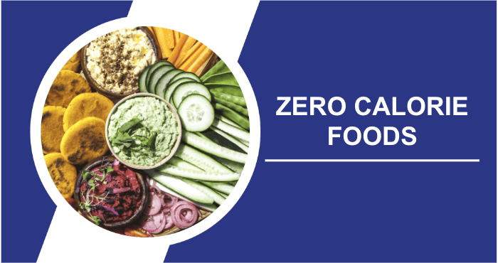 Zero calorie food title image