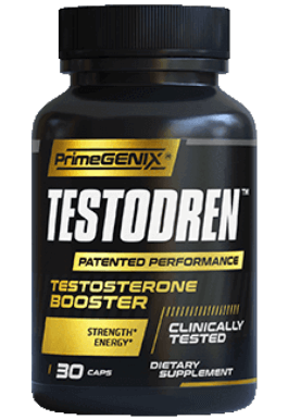 PrimeGenix Testodren Testosterone Booster Image Table