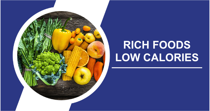 Rich foods low caloriees image