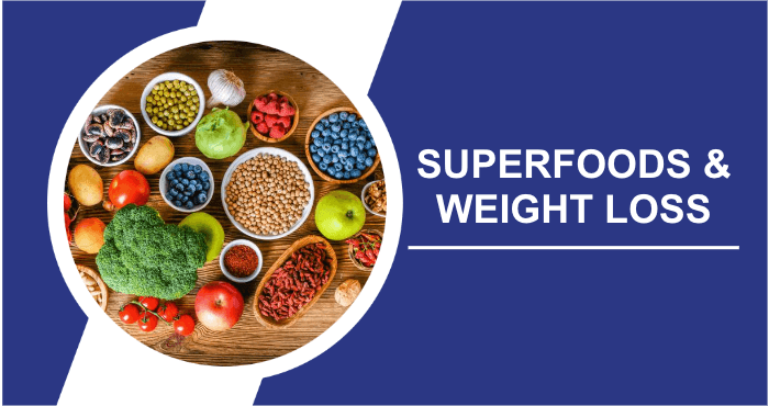Superfoods for weight loss image